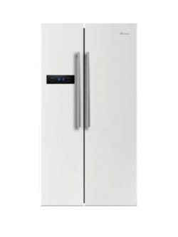 Swan Sr70120W 90Cm American-Style Double Door Fridge Freezer - Next Day Delivery - White